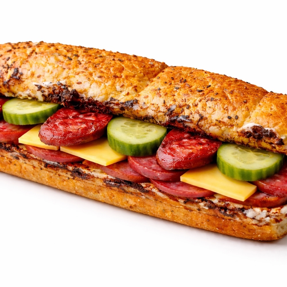Izgara Sucuklu Kahvaltılık Sandviç(Doyurucu)