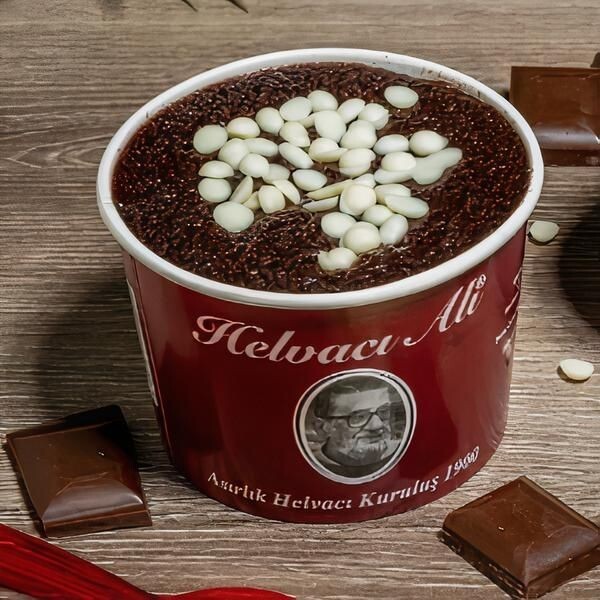 Çikolatalı İrmik Helvası Dondurmalı (250 gr)