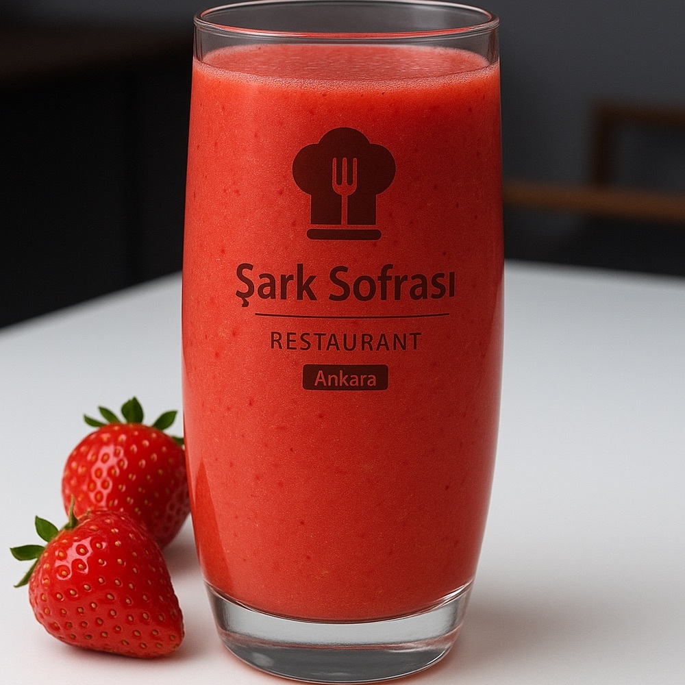 Doğal Çilek Suyu