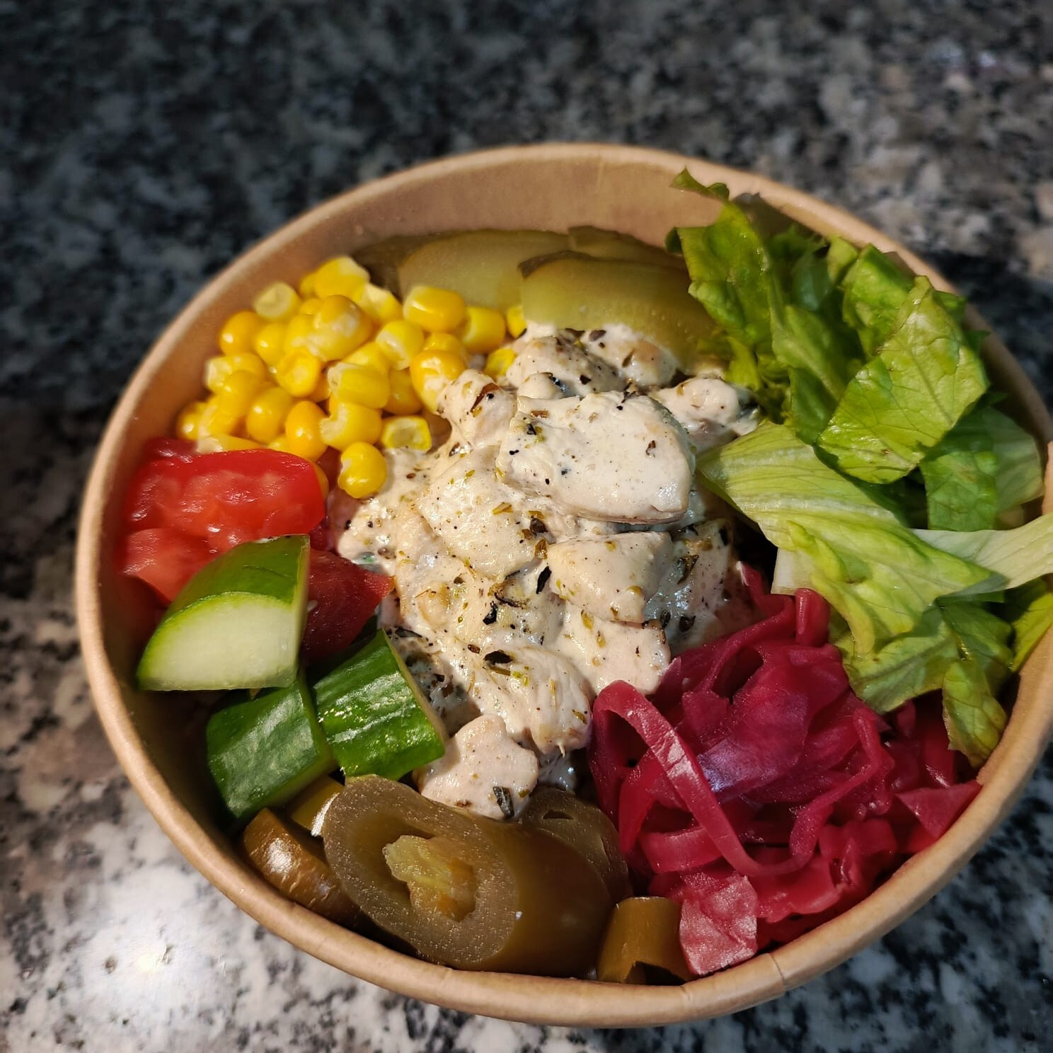 Kremalı Kekikli Bowl+Ayran