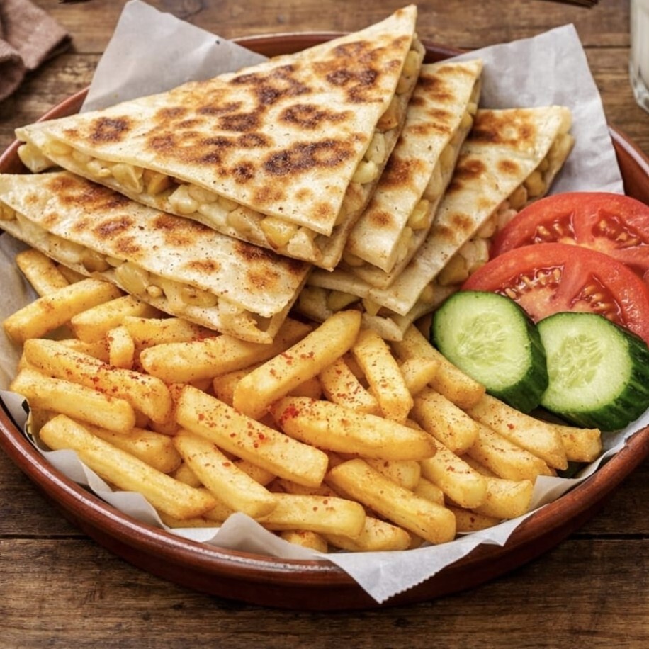 Patatesli Gözleme Menü
