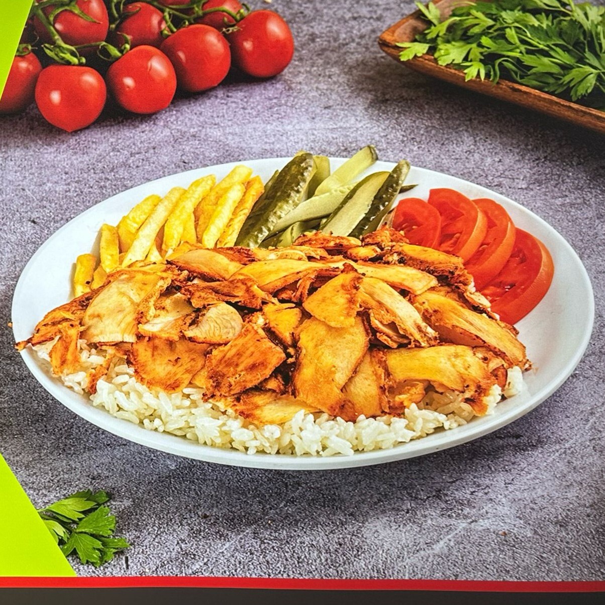 Pilav Üstü Porsiyon Döner