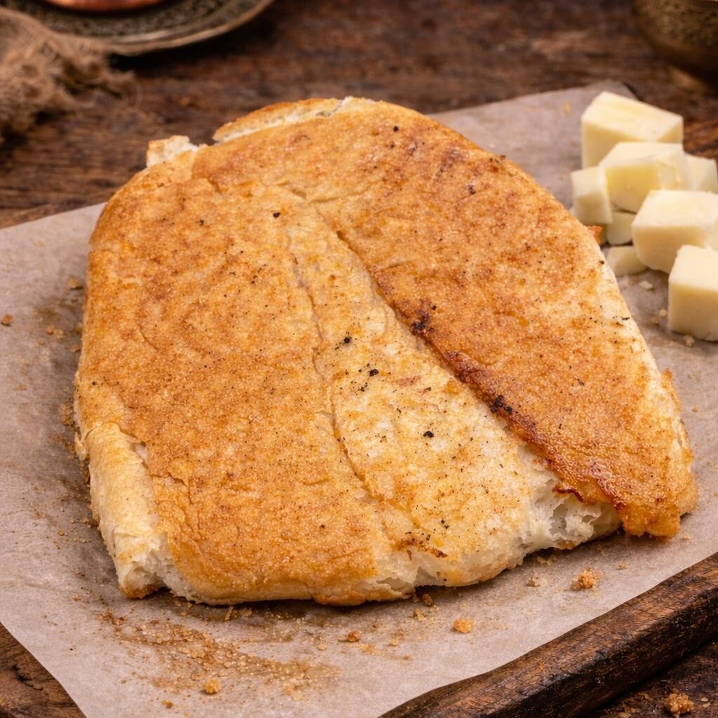Kaşarlı Tost (Yarım Ekmekte)
