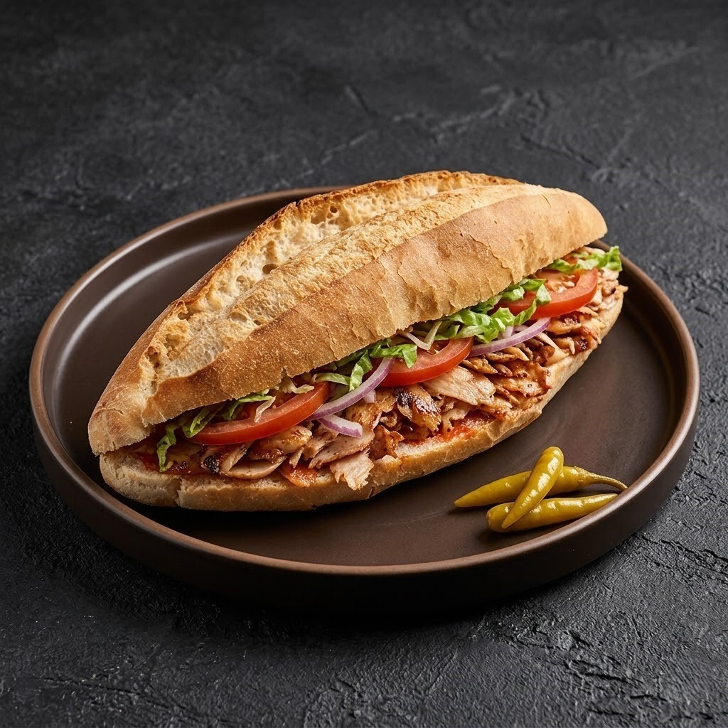 Tam Ekmek Arası Tavuk Döner (150 gr.)