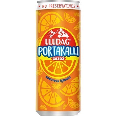 Uludağ Portakallı (Kutu Gazoz)