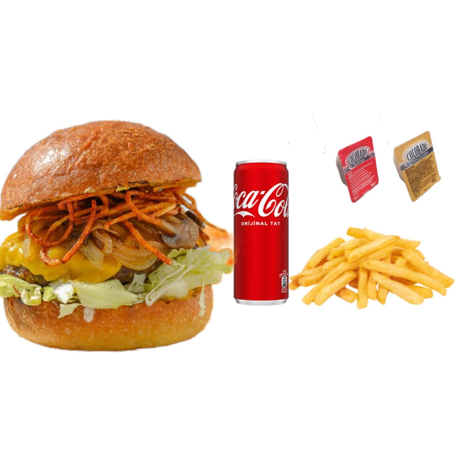Mix Queen Burger Menü