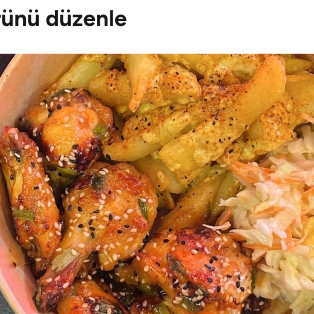 Chili Soslu Parmesanlı Bowl