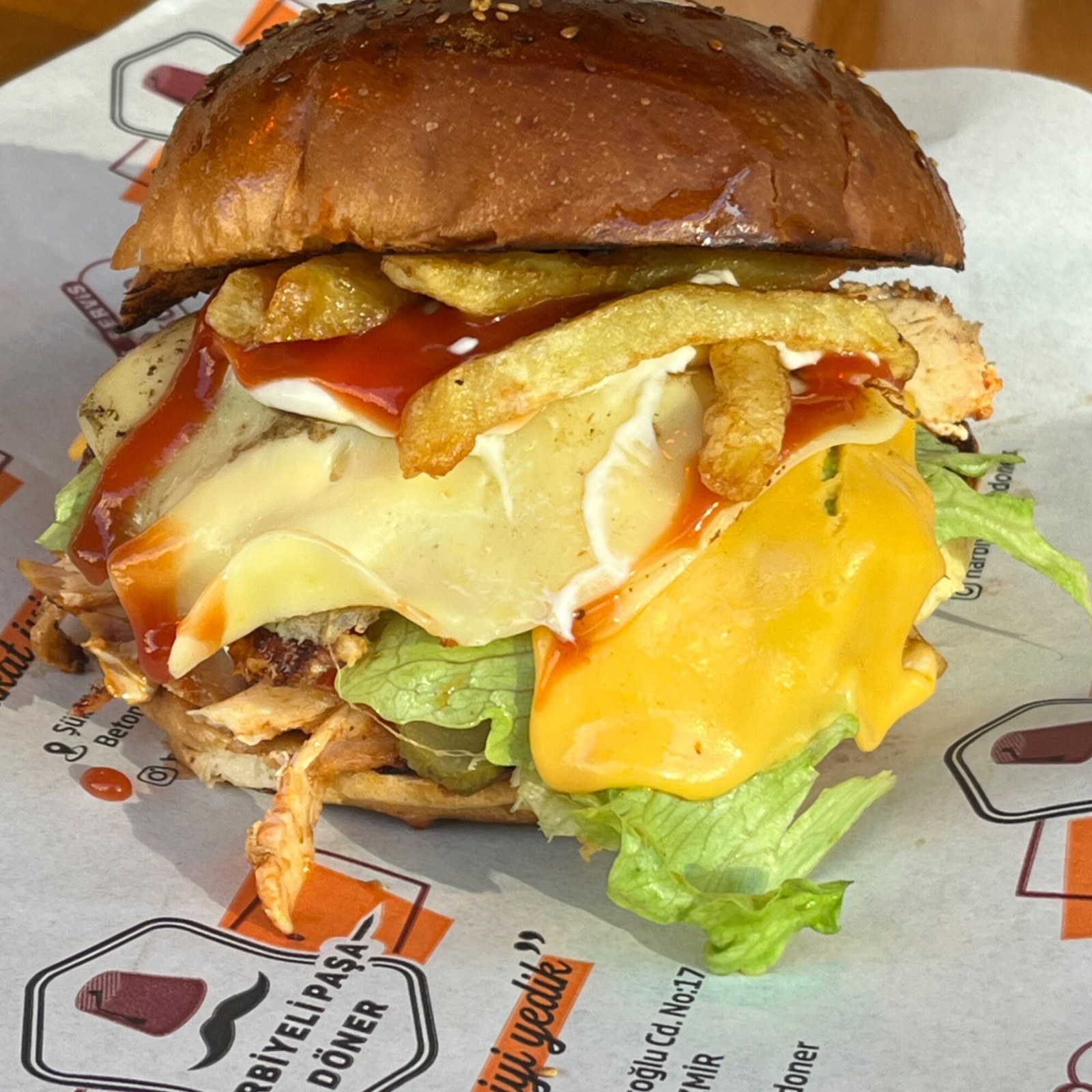 Hamburger Döner Şefin Spesyali 120 gr