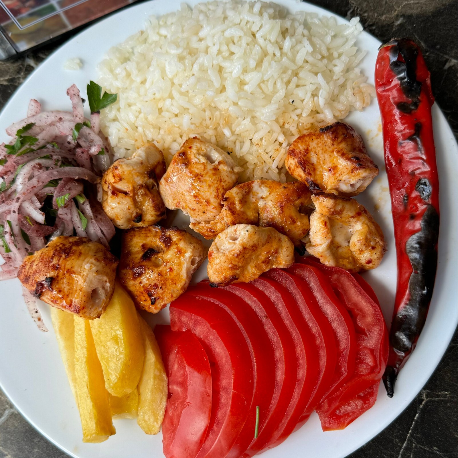 Tavuk Şiş Menü 2