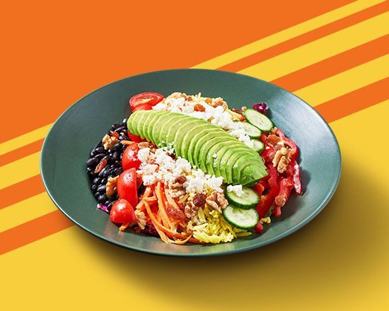 Avokadolu Yeşil Dünya Salata