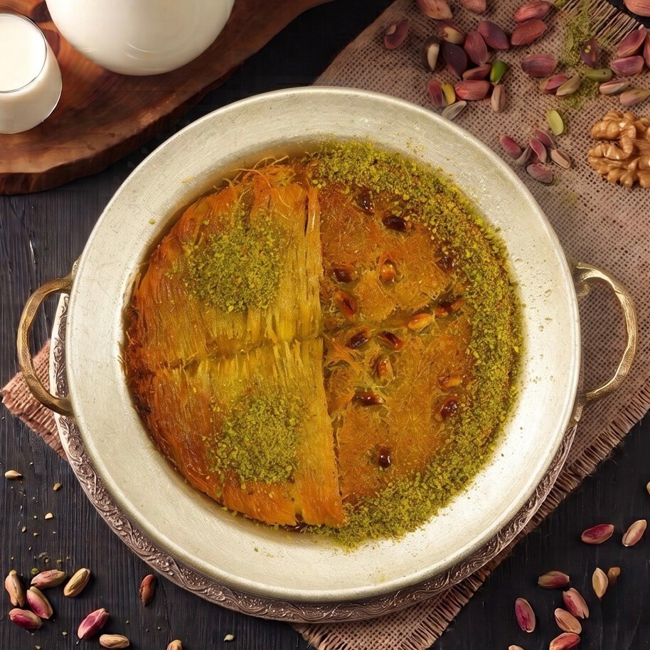 Yarı Hasır Yarı Special Künefe (3-4 Kişilik)