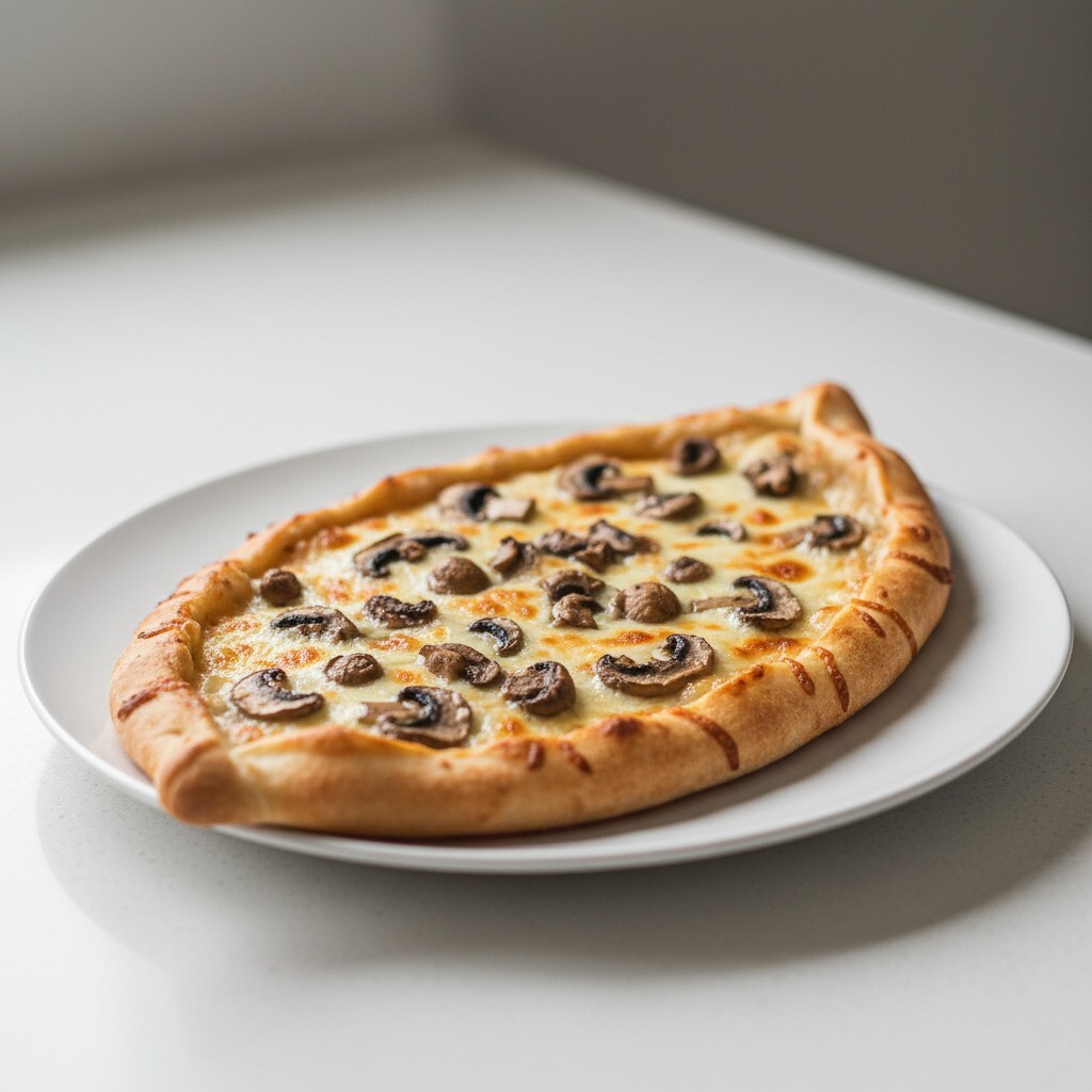 Mantarlı Kaşarlı Pide