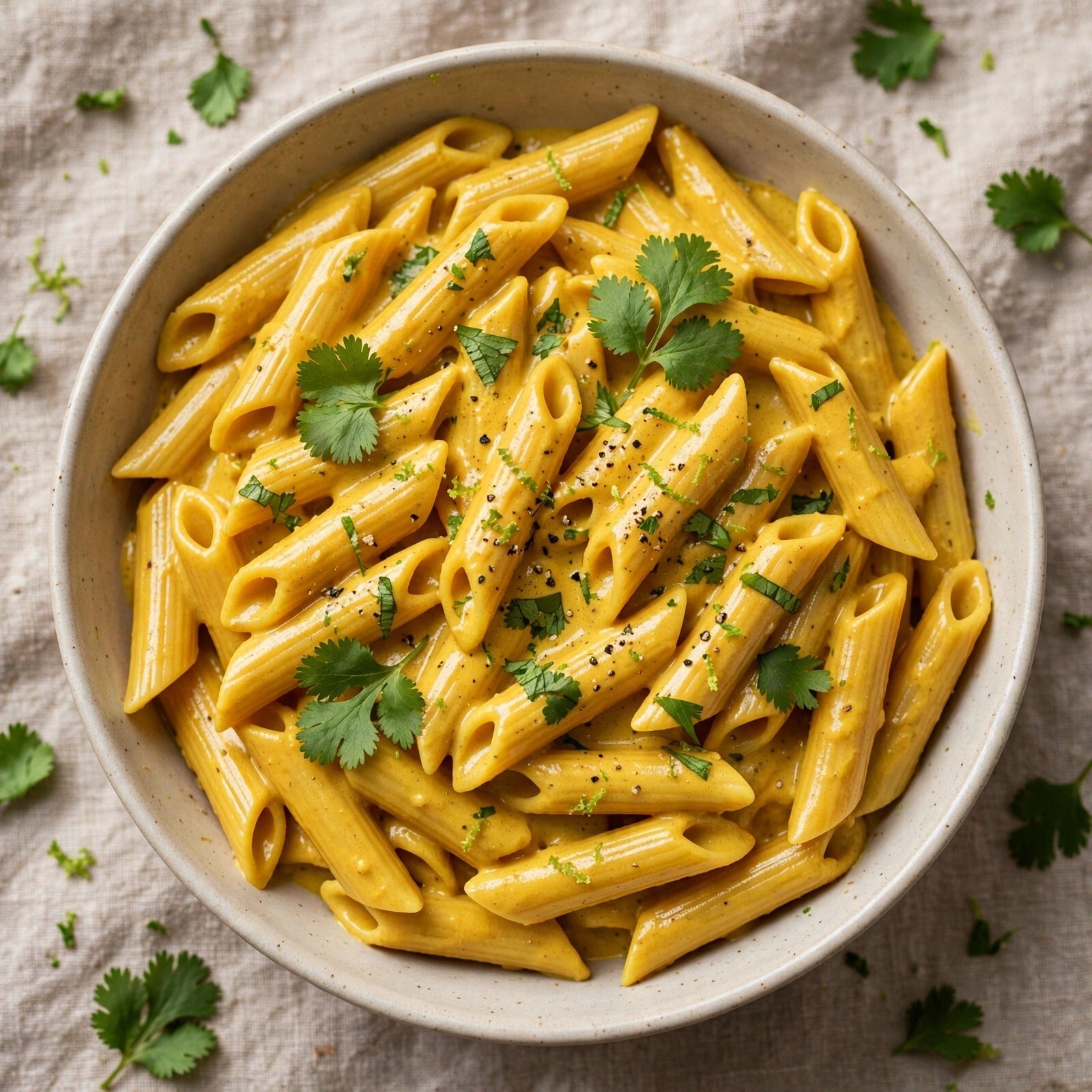 Tavuksuz Körili Soslu (Penne)