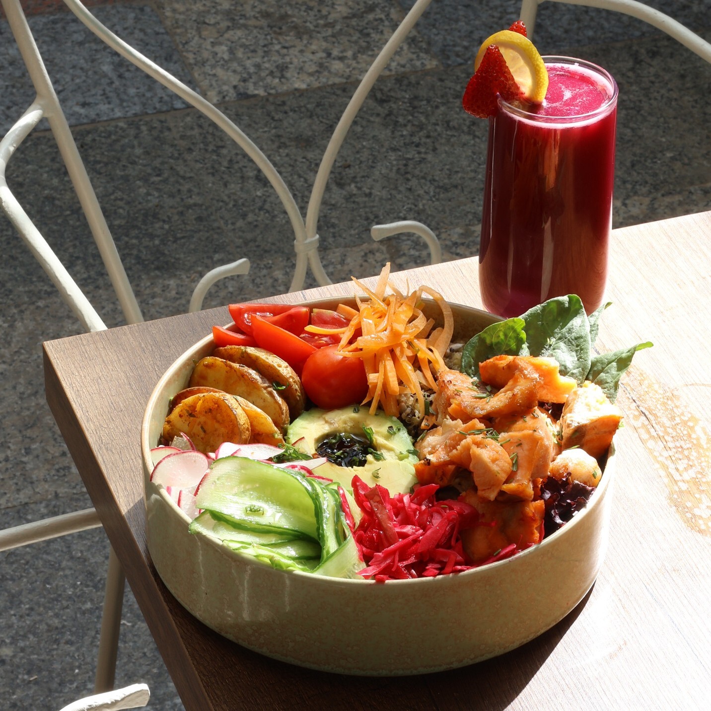 Fit Somon Bowl Menü