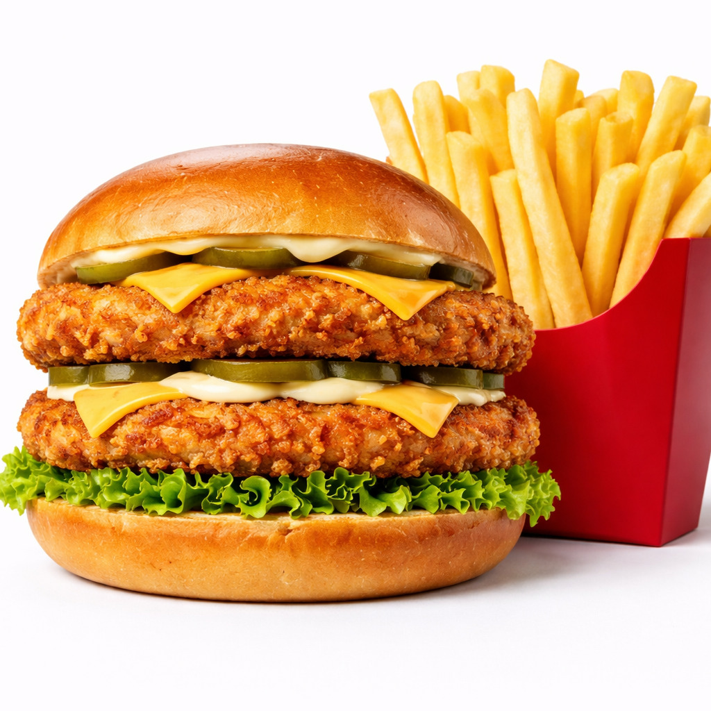 Mr Dubleks Chicken Burger
