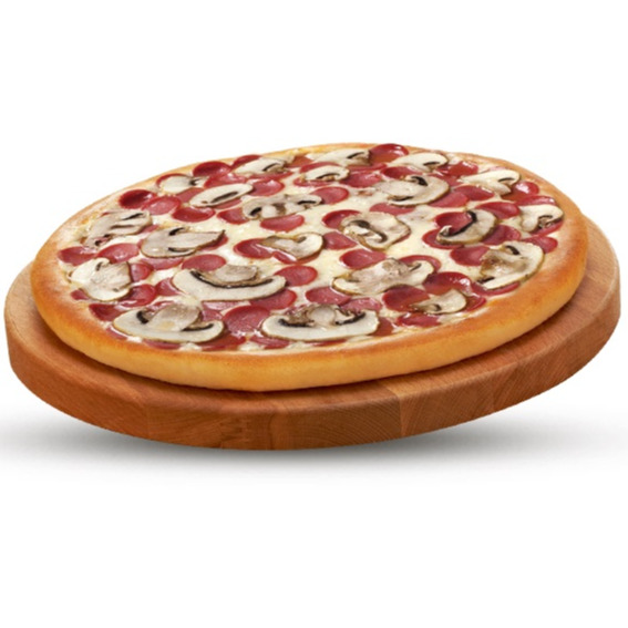 Mantarlı Sosisli Pizza (Küçük Boy)