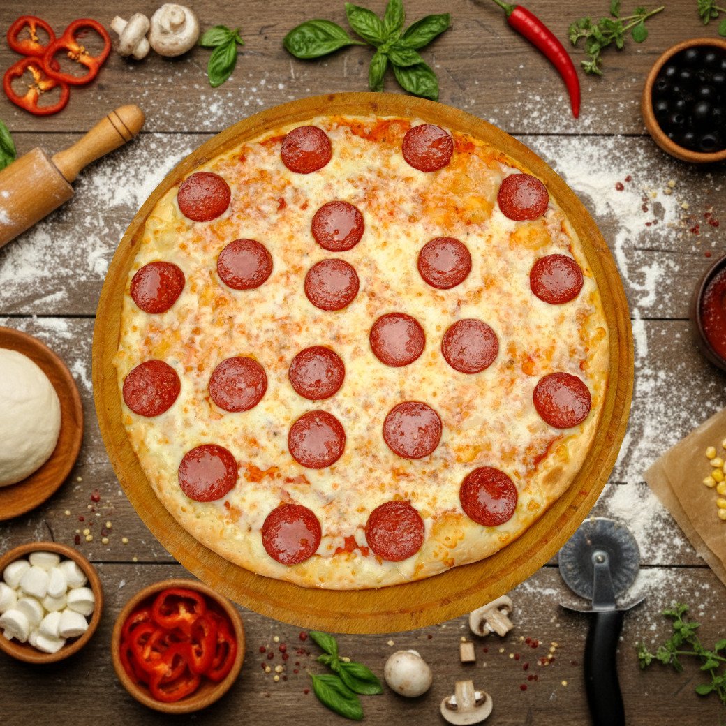 Sucuklum Pizza (Orta)
