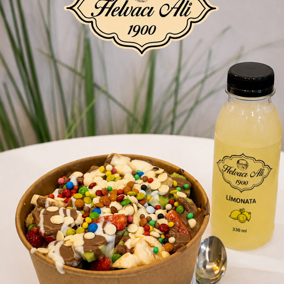 Klasik Kovada Waffle (Büyük Boy) + Ev Yapımı Limonata