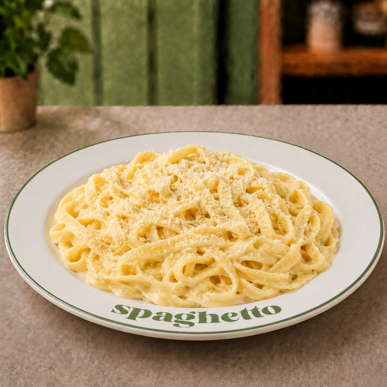 Creamy Parmesanlı El Yapımı Makarna