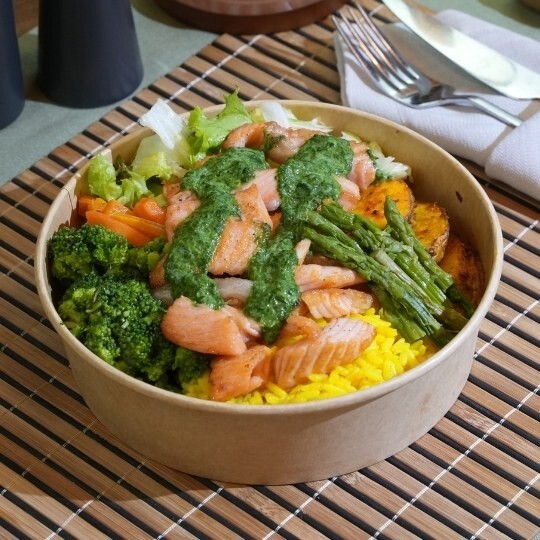 Ispanak Soslu Somon