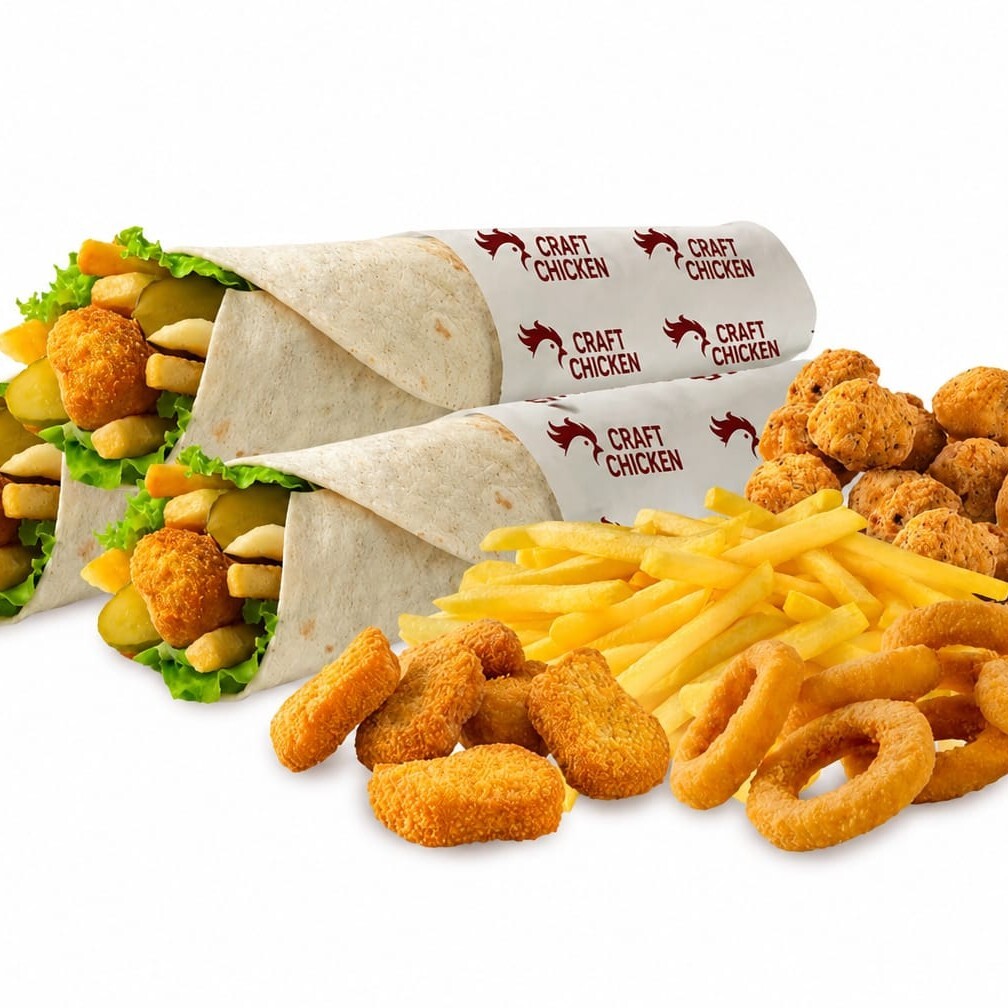 Triple Craft Roll Menü