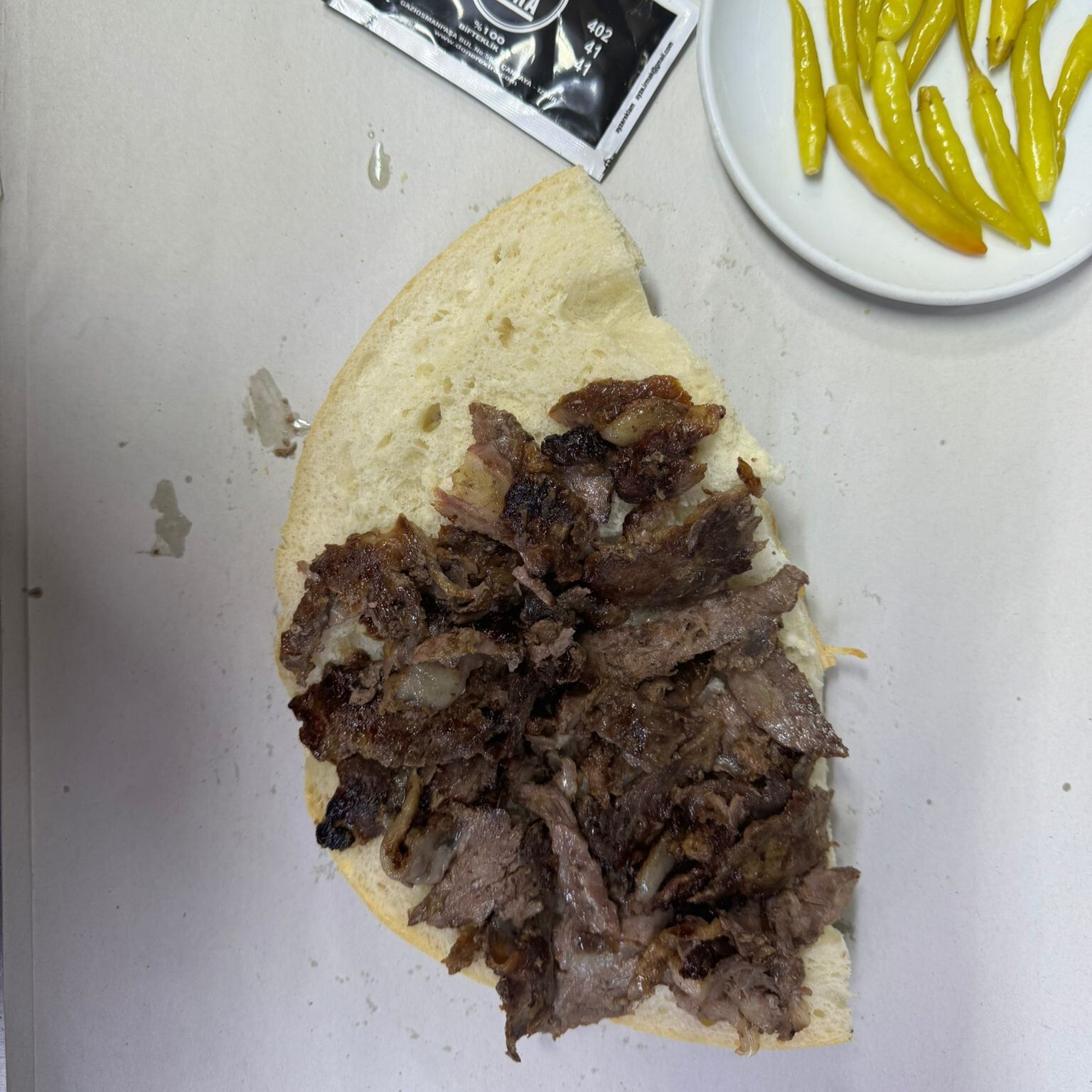 Yarım Ekmek Arası Et Döner (100 gr.)