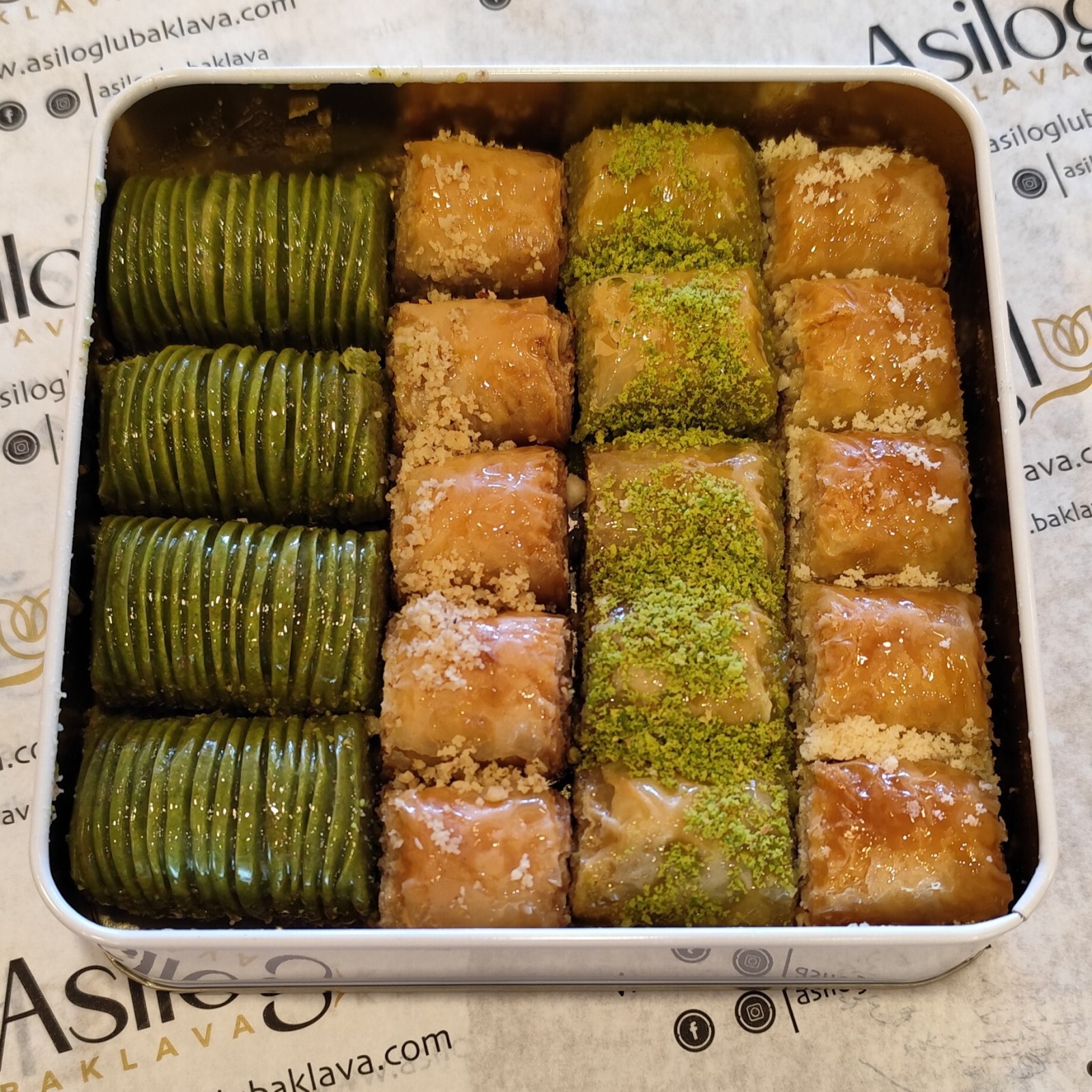 Hediyelik Karışık Baklava (500 gr)