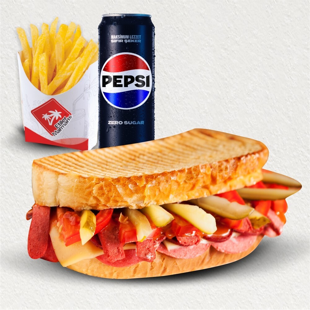 Ayvalık Tostu Menü