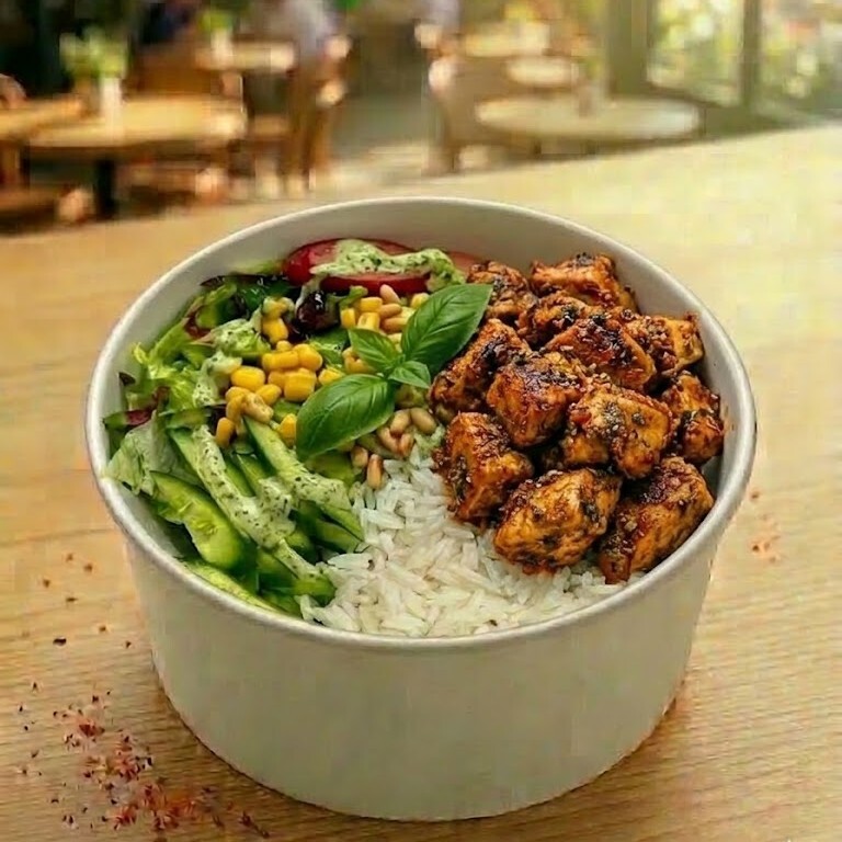 Kovada Cajun Baharatlı Tavuklu Basmati