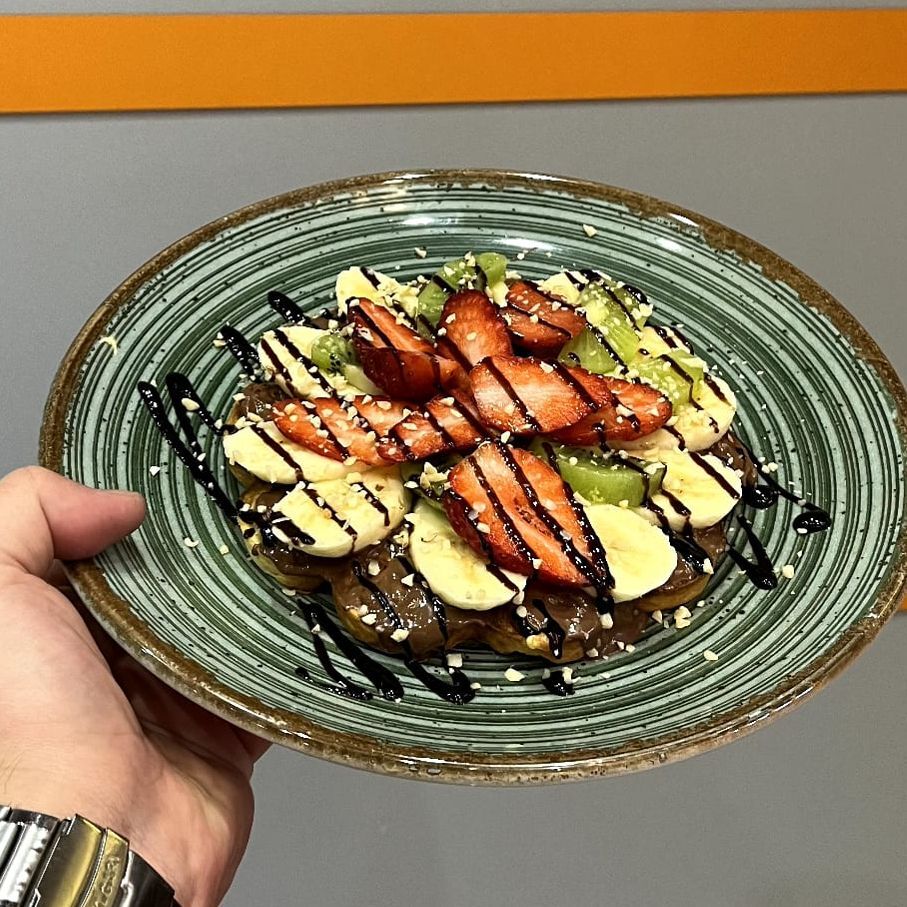 Waffle Siyah Çikolata