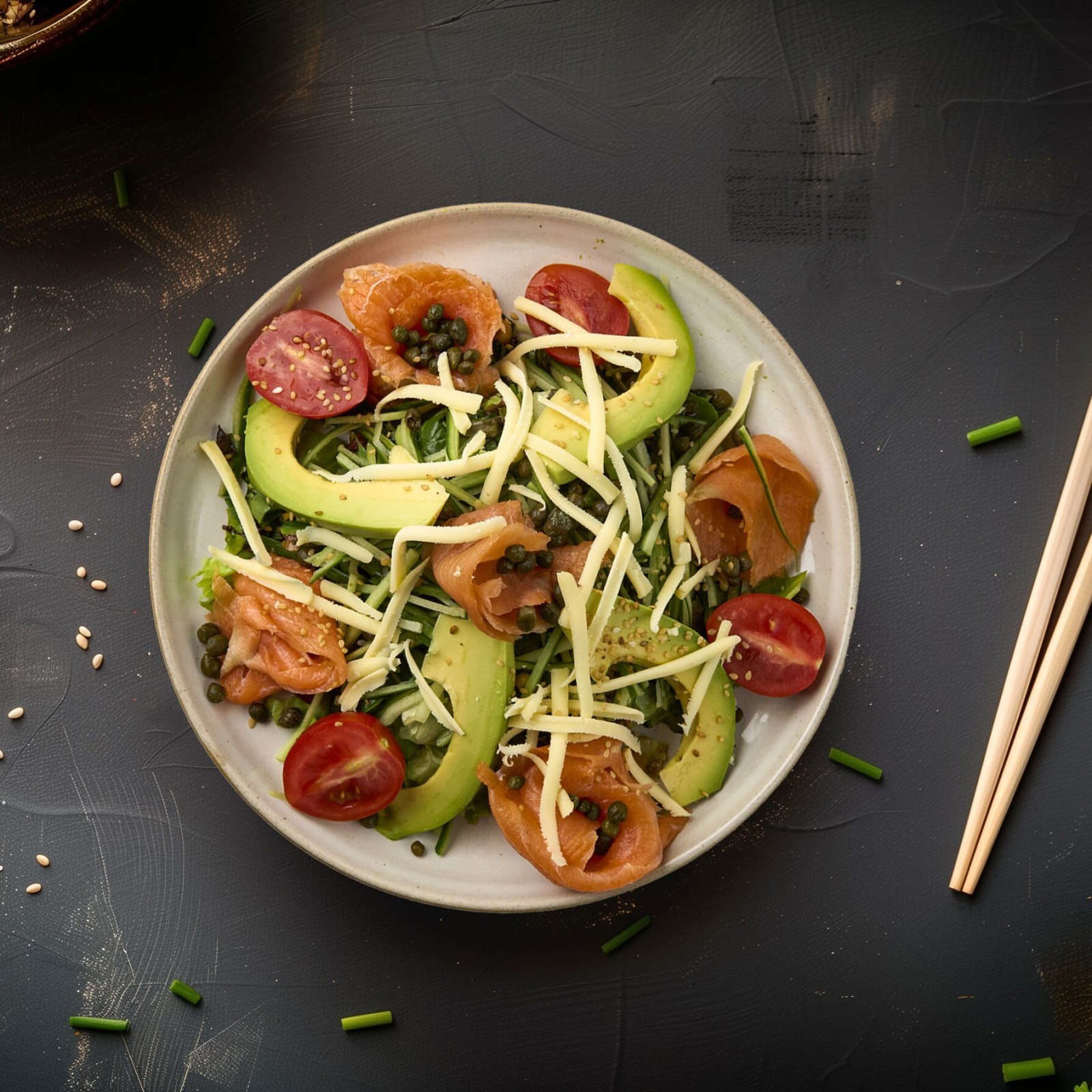 Smoked Salmon Salad