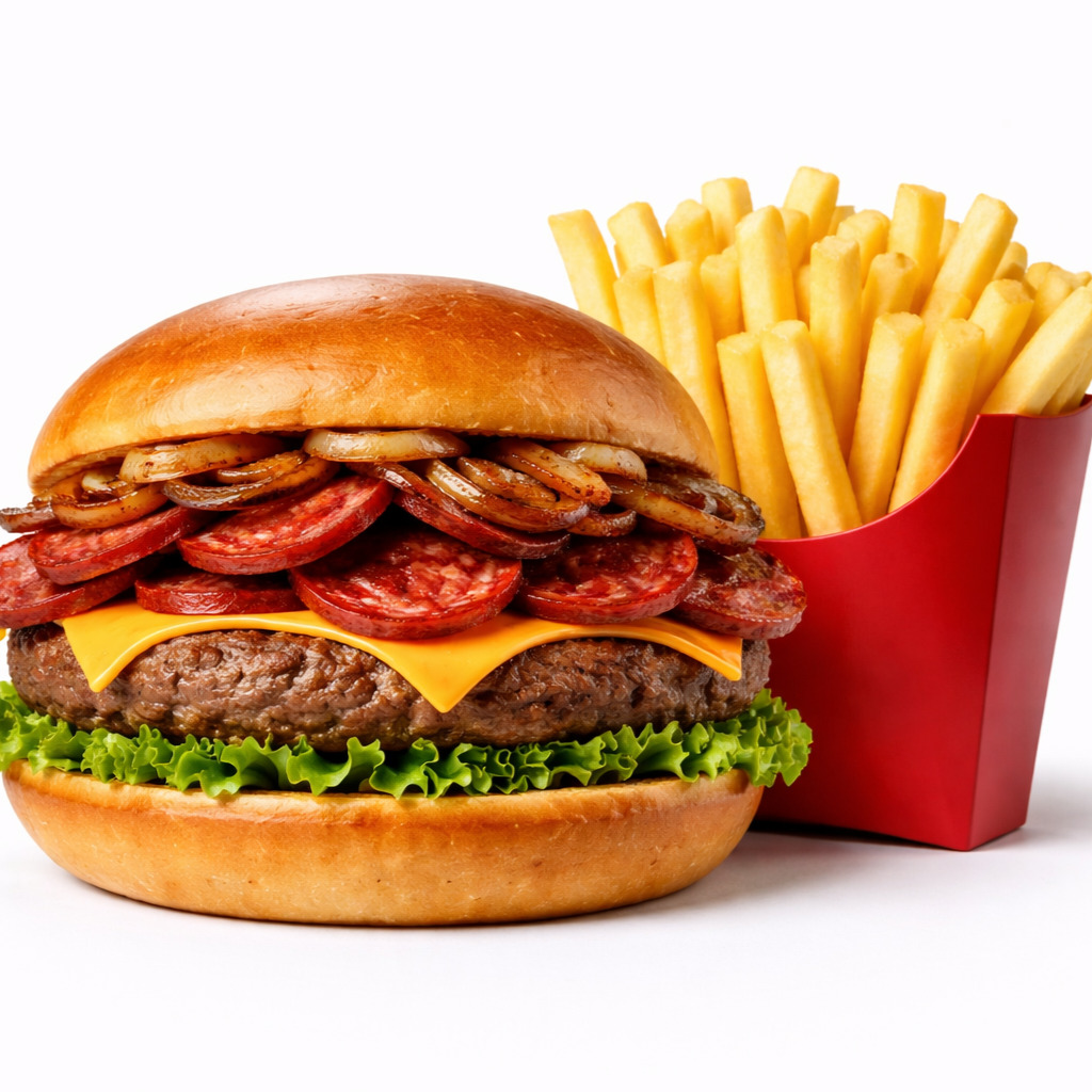 Pepperoni Burger