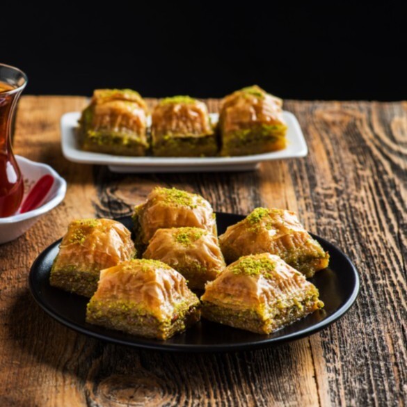 Fıstıklı Kuru Baklava (500 gr)