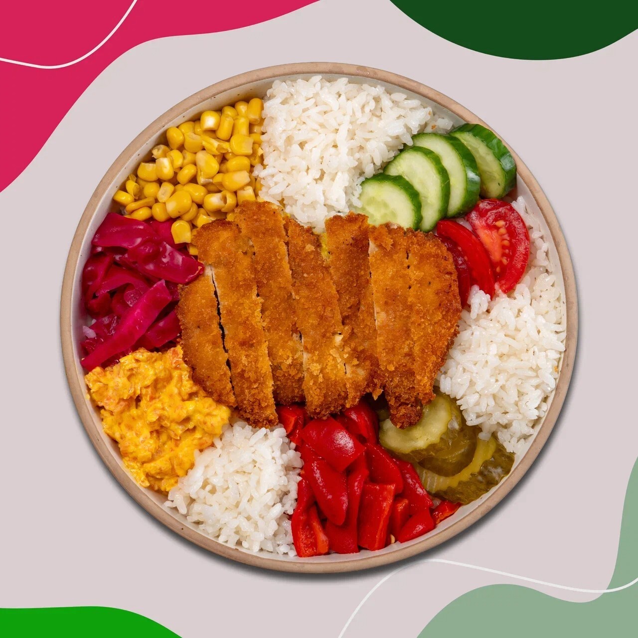 Schnitzel Türk İşi Bowl