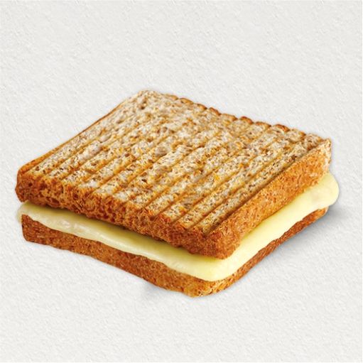 Kepek Ekmeğine Kaşarlı Tost