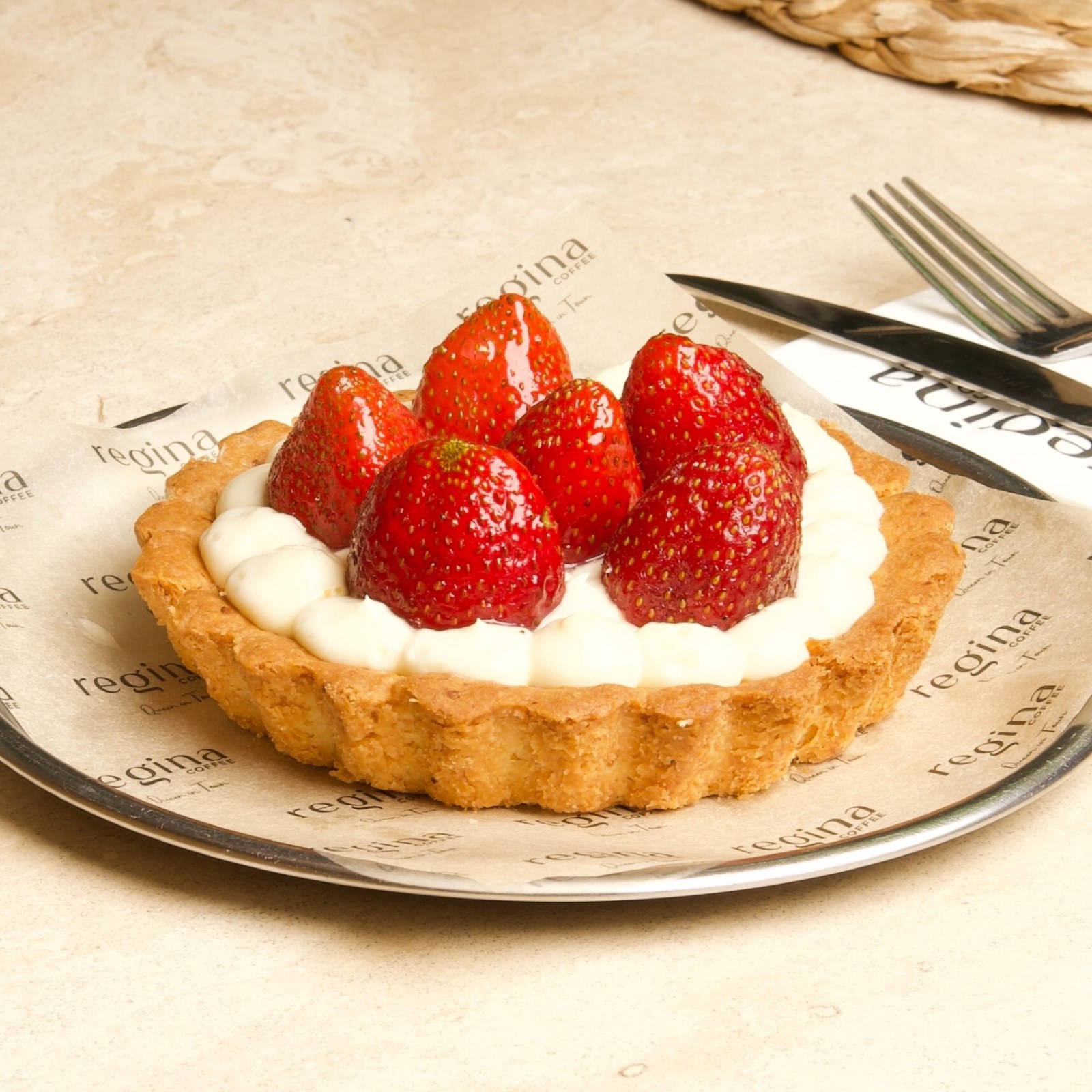 Çilekli Tart
