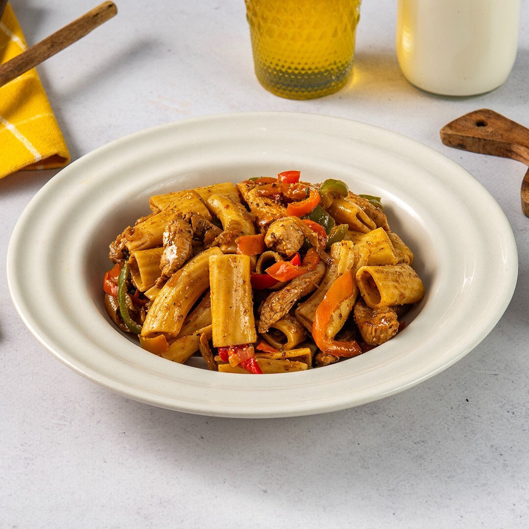 Tavuk Fajita Rigatoni Makarna (350 gr.)