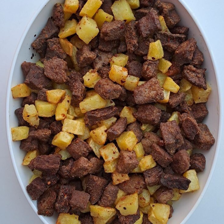Arnavut Ciğeri (Patatesli)