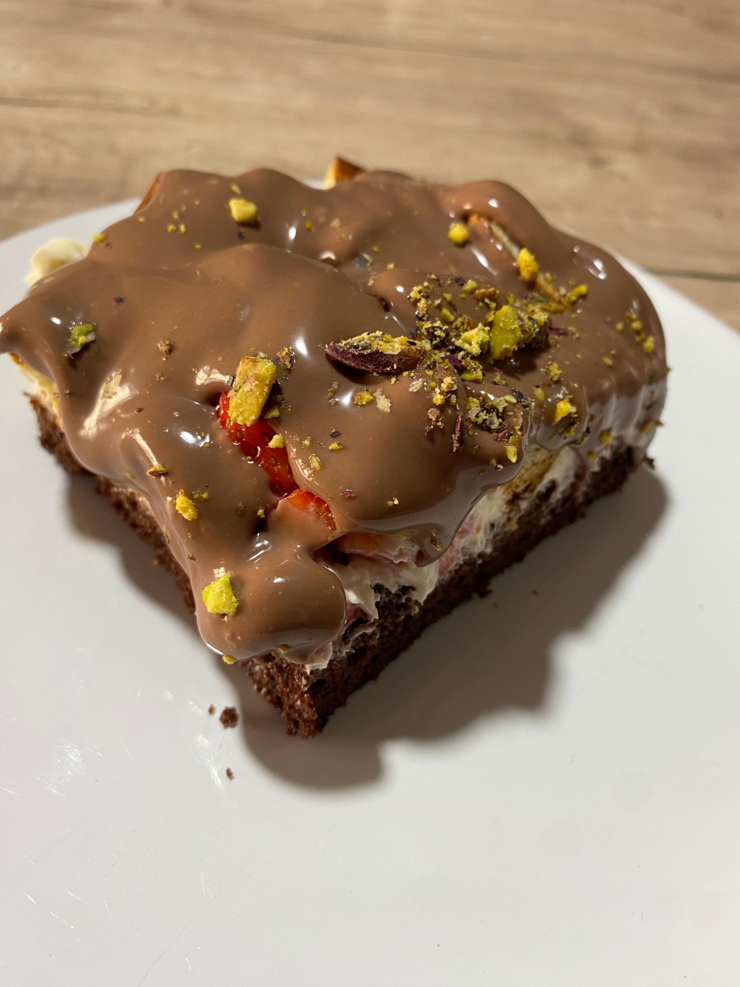 Profiterollü Pasta