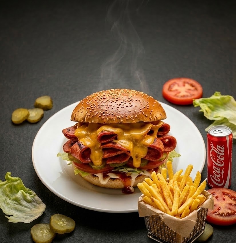 Kumru Burger Menü