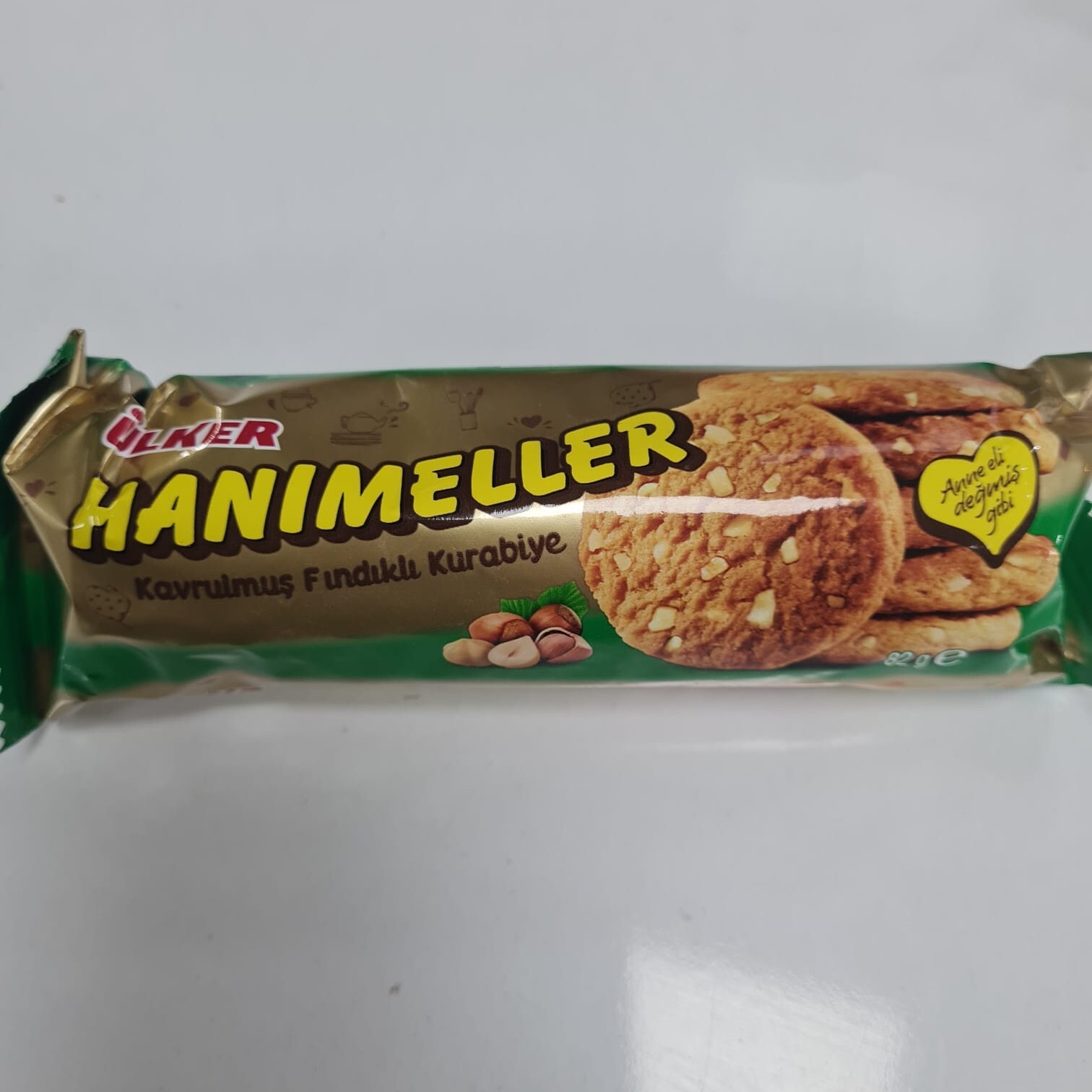 Ülker Hanımeller Kavrulmuş Fındıklı Bisküvi