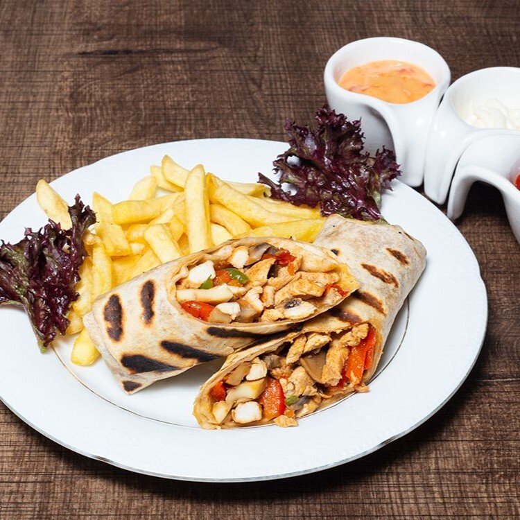 Café De Paris Soslu Wrap