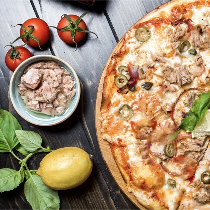 Ton Balıklı Pizza