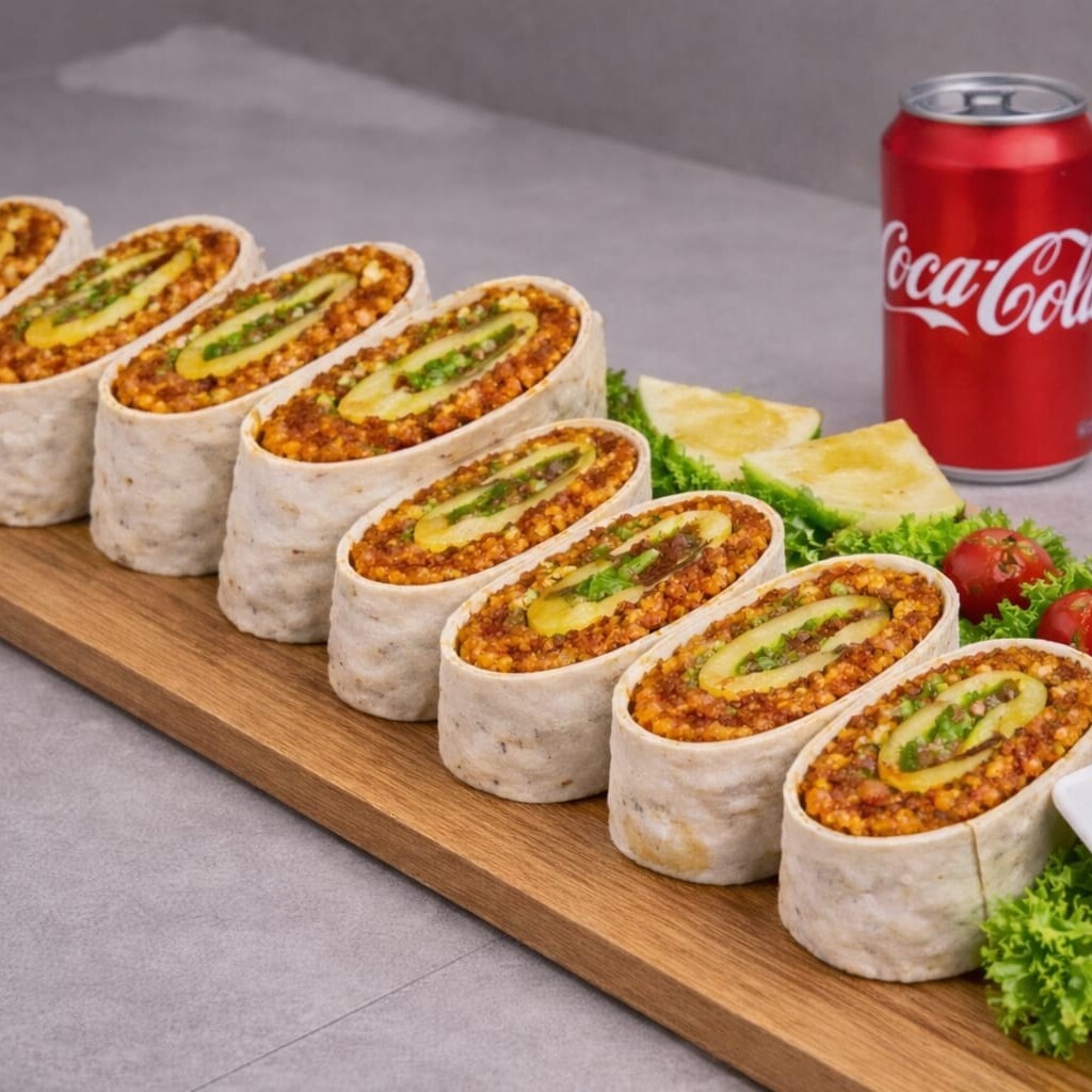 Sushi Çiğ Köfte (225 G) & Coca Cola
