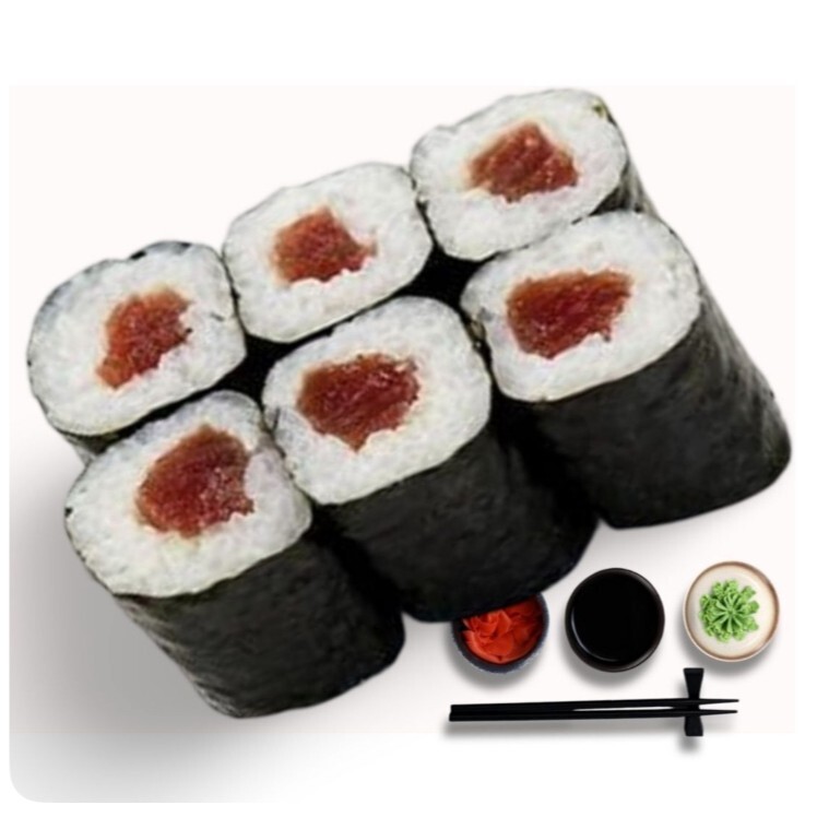 181- Maguro Maki Roll (6 Pcs.)