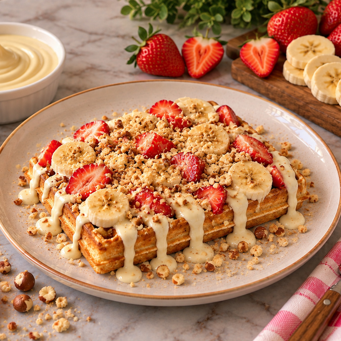 Lizz Beyaz Waffle