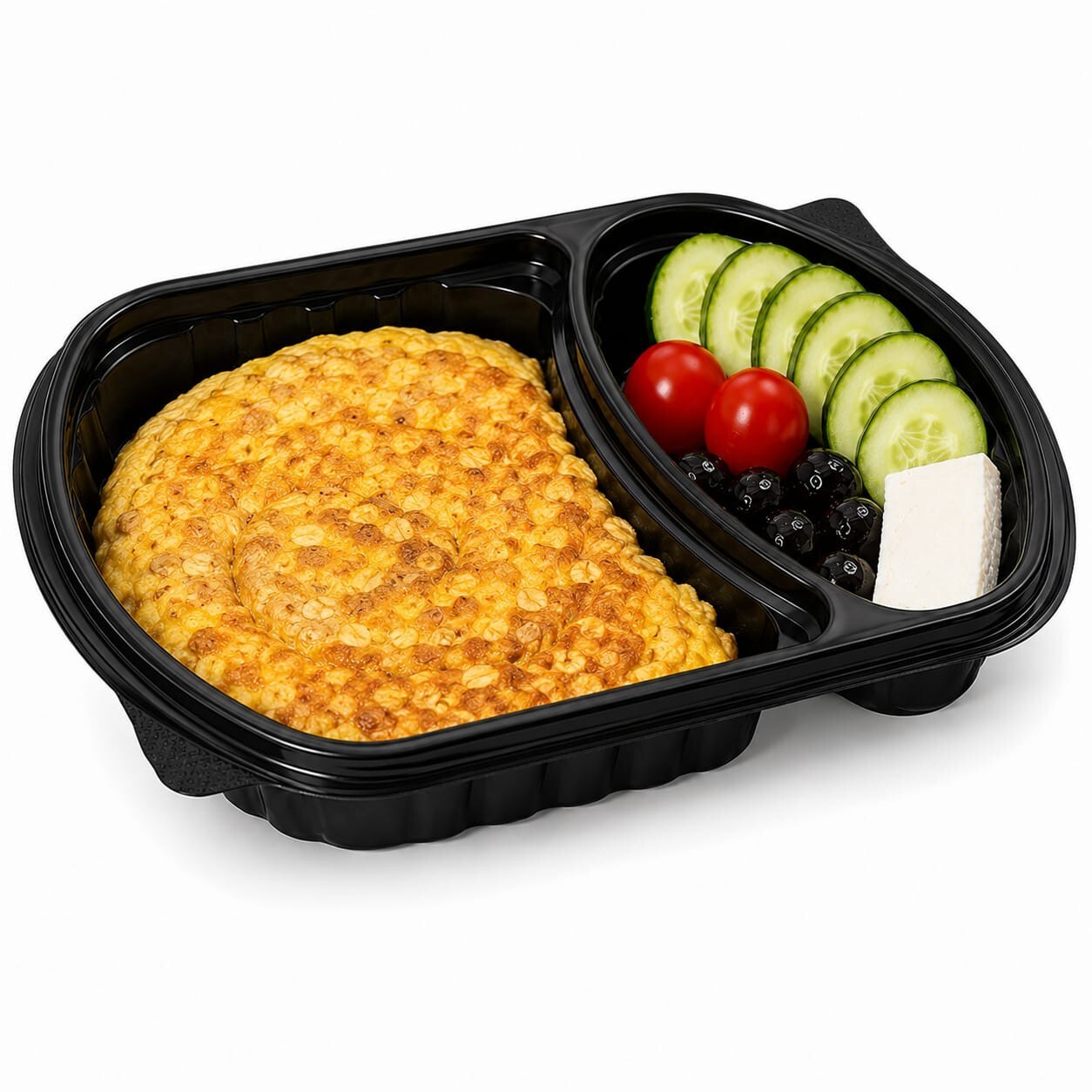 Yulaflı Fit Omlet Tabağı