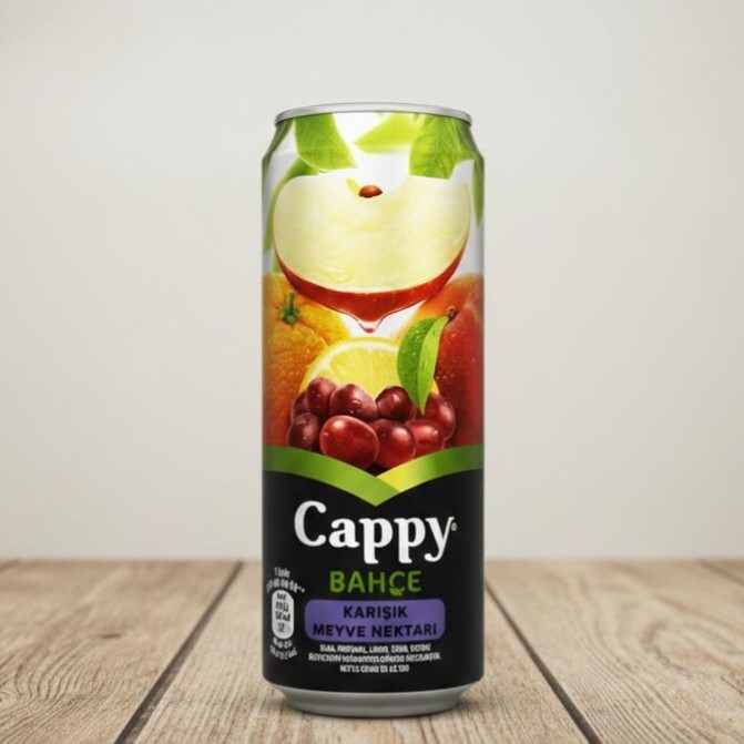 Cappy Bahçe Karışık Meyve Nektarı (330 ml)