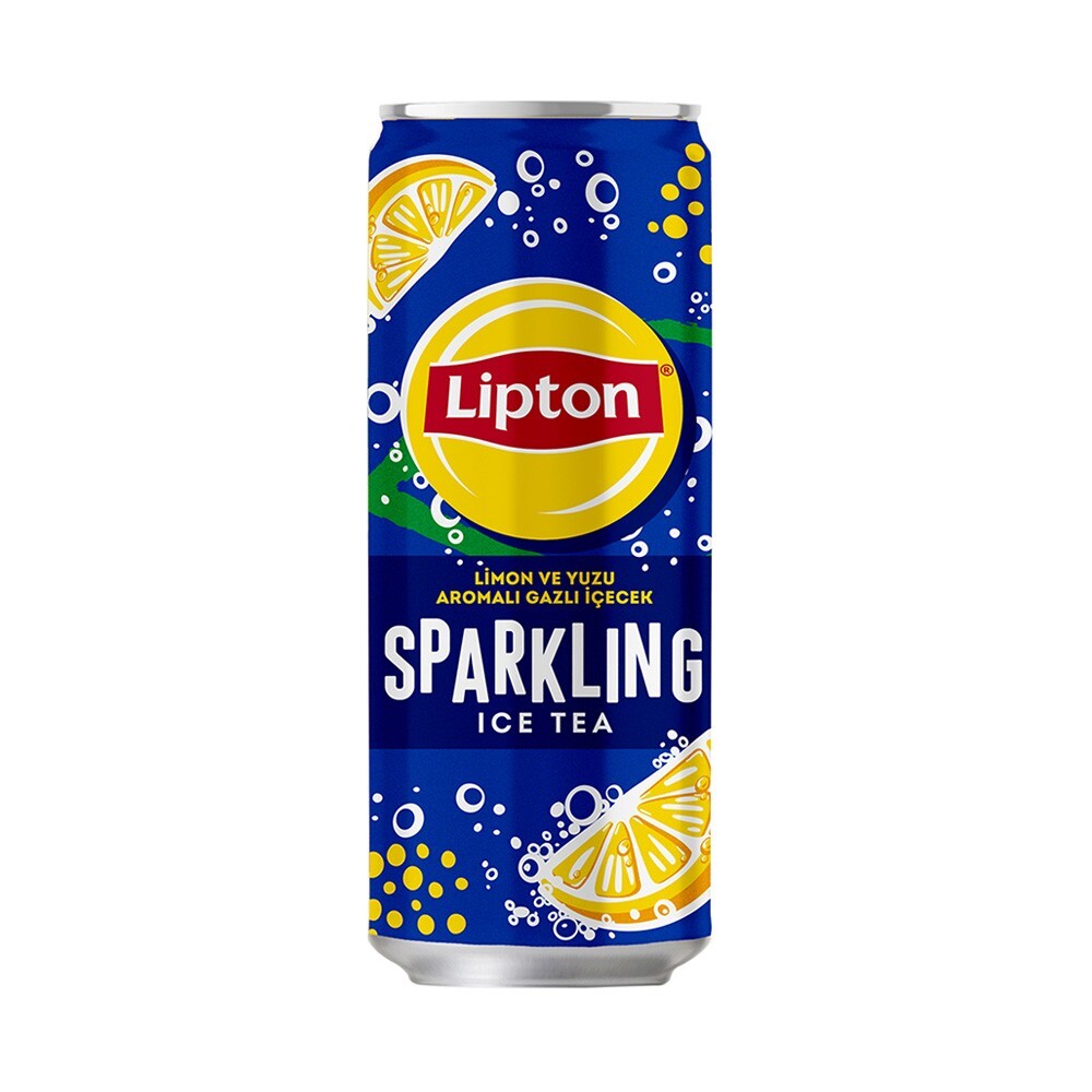 Lipton Ice Tea Sparkling Limon (330 ml)