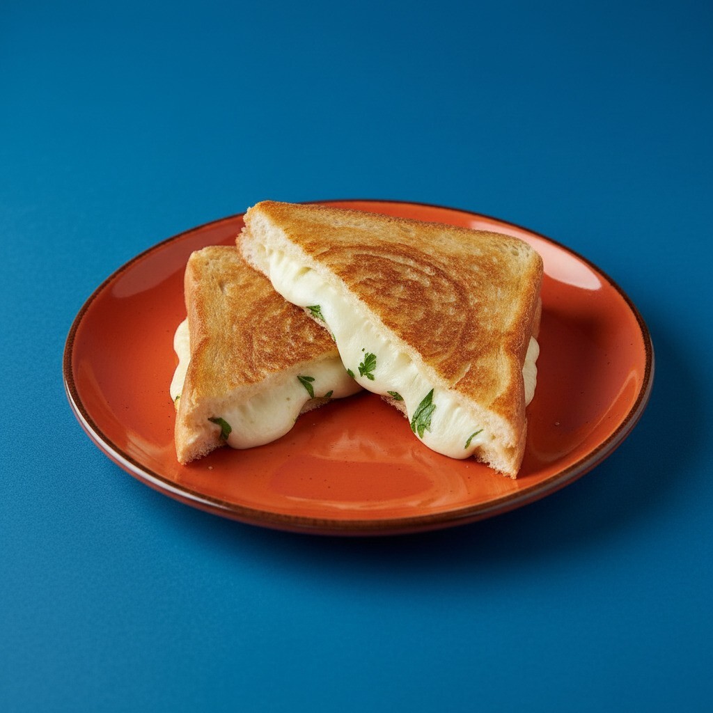 Beyaz Peynirli Domatesli Tost